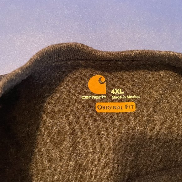 Men's‎ 4x Carhartt Long sleeve shirt - Picture 6 of 6